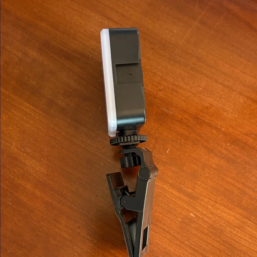 Compact Black and White Camera Accessory